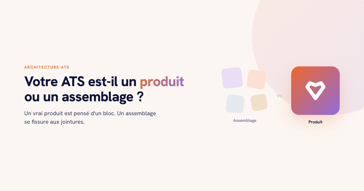 Votre ATS est-il un produit ou un assemblage ?