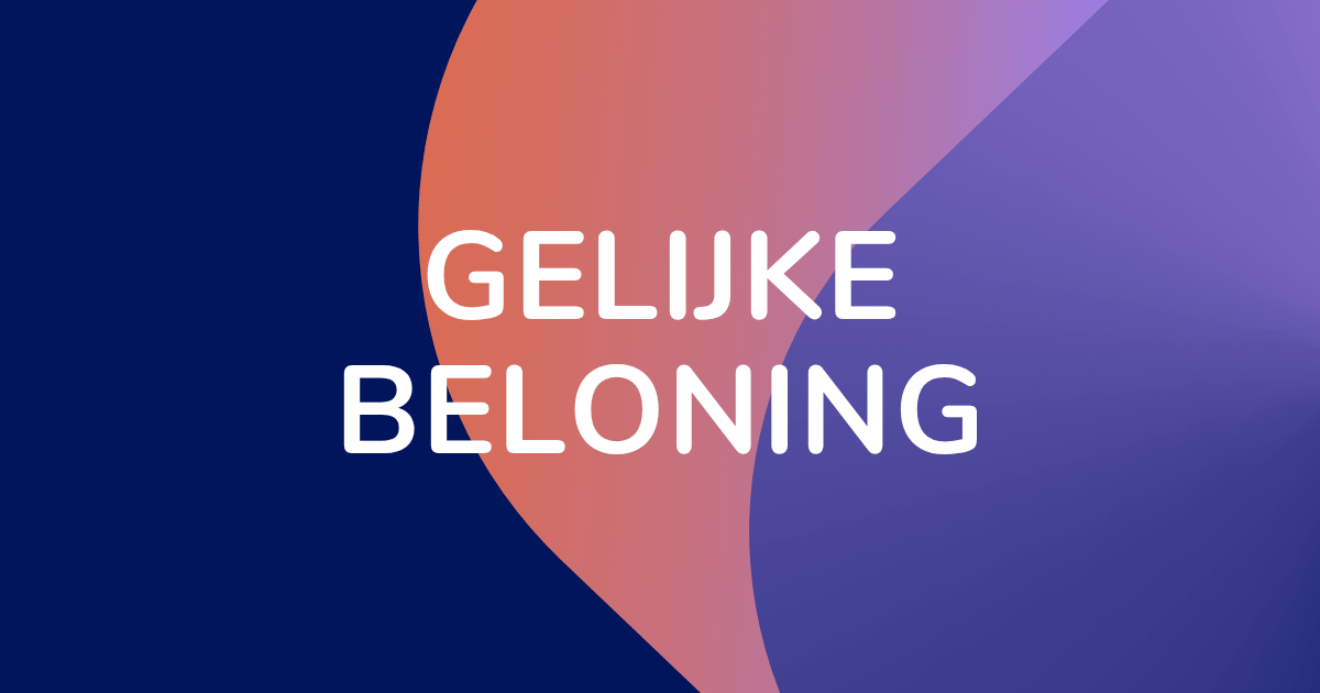 Gelijke beloning