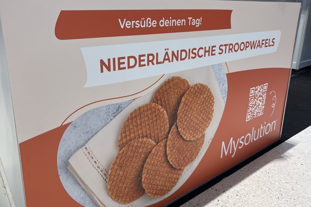 Niederländische Stroopwafels auf der Staffingpro bei Mysolution