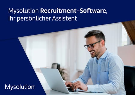 Brochure Mysolution Recruitmentsoftware Deutschland 2021