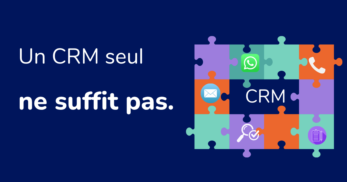 Les structures qui performent ont toutes un bon CRM.
