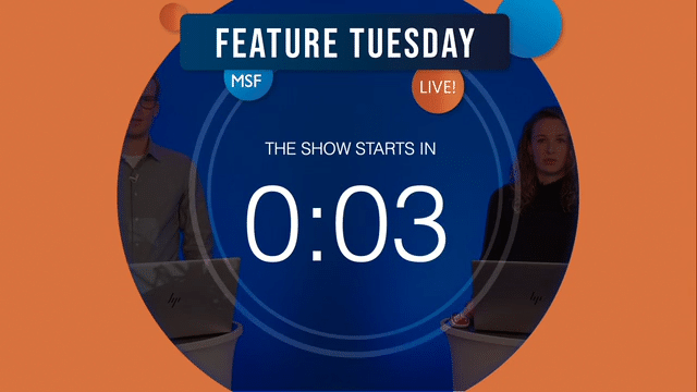 Feature Tuesday Live MSF #1-low