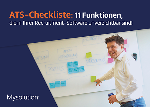 ATS-Checkliste - 11 Funktionen die unverzichtbar sind