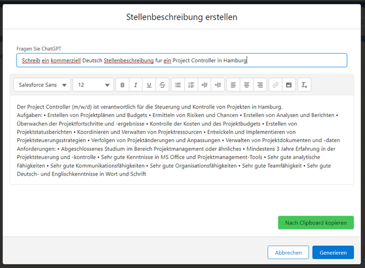 ChatGPT_Stellenbeschreibung_erstellen