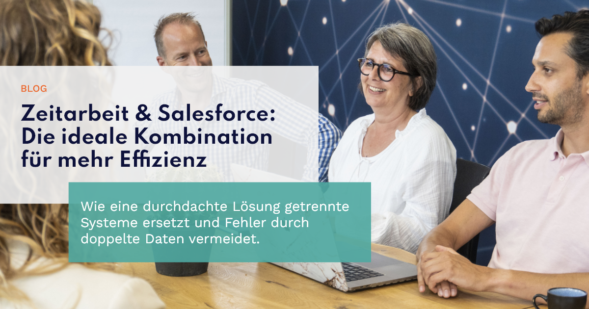 Zeitarbeitssoftware und Salesforce