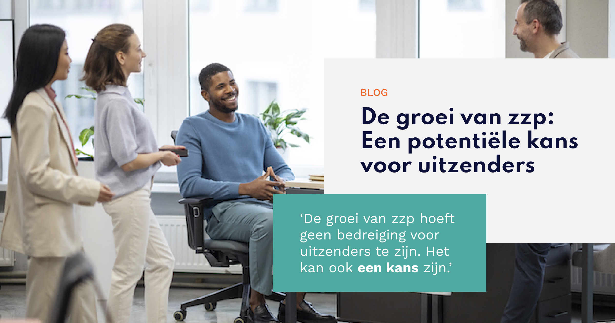 De groei van zzp - Een potentiële kans voor uitzenders