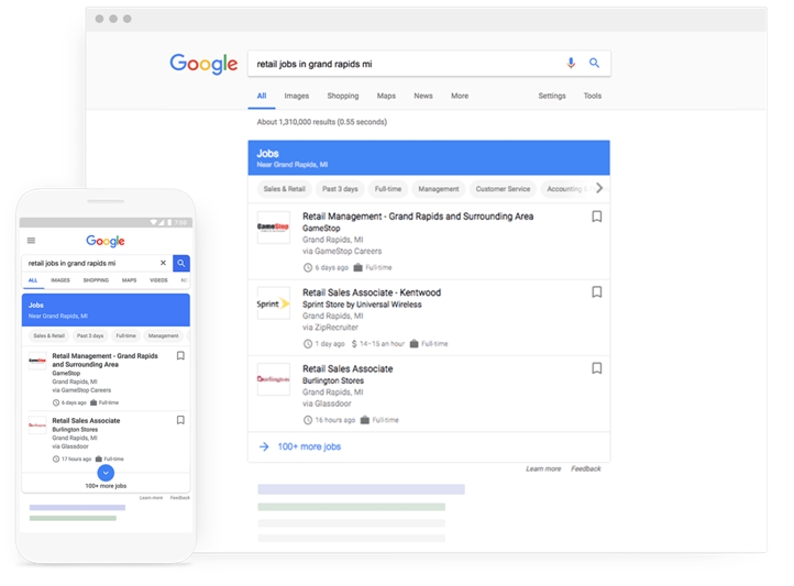 Google-Jobs-voorbeeld